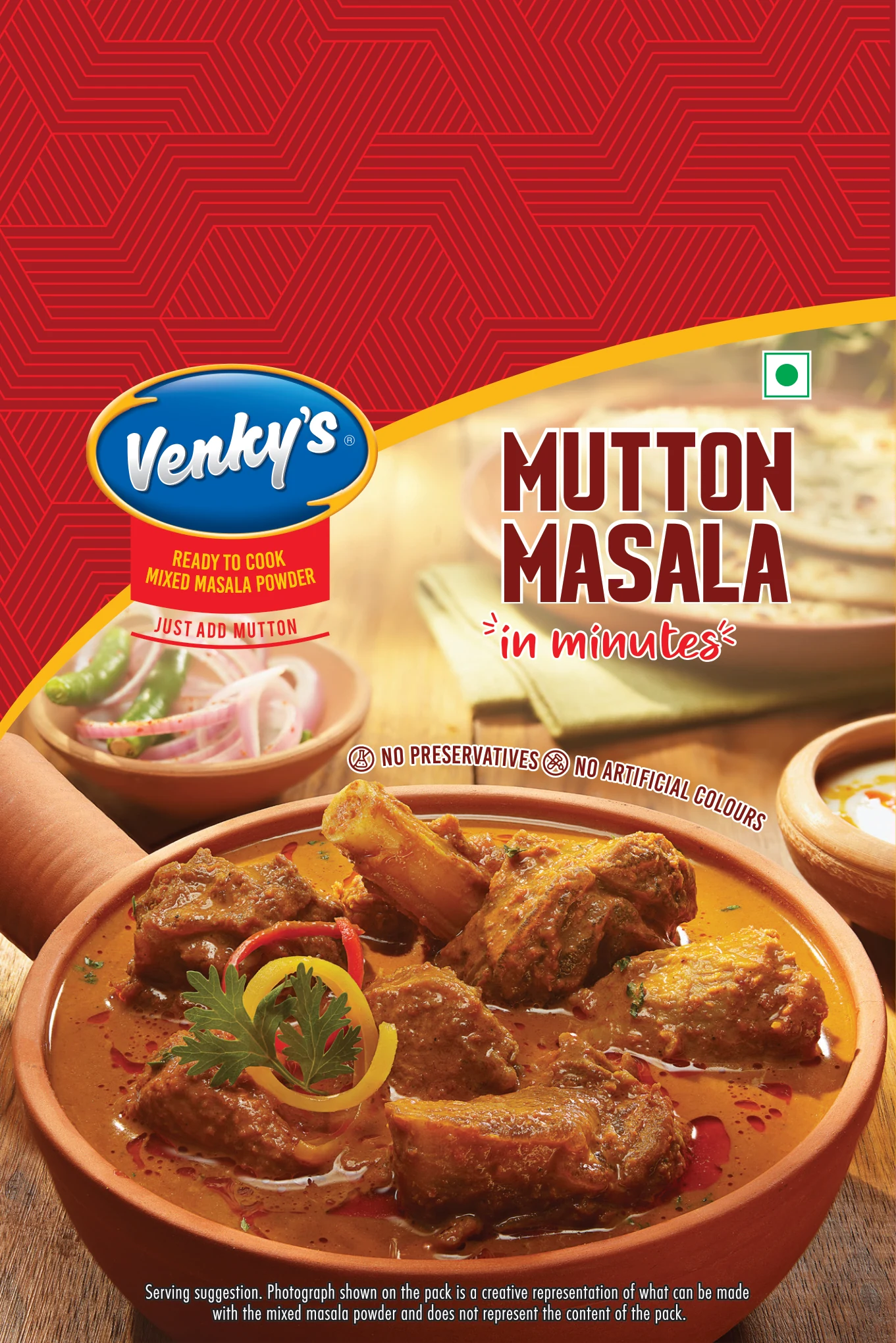 Venky's Spices Mutton Masala front pack